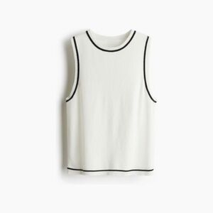 Fine-Knit Sweater Vest